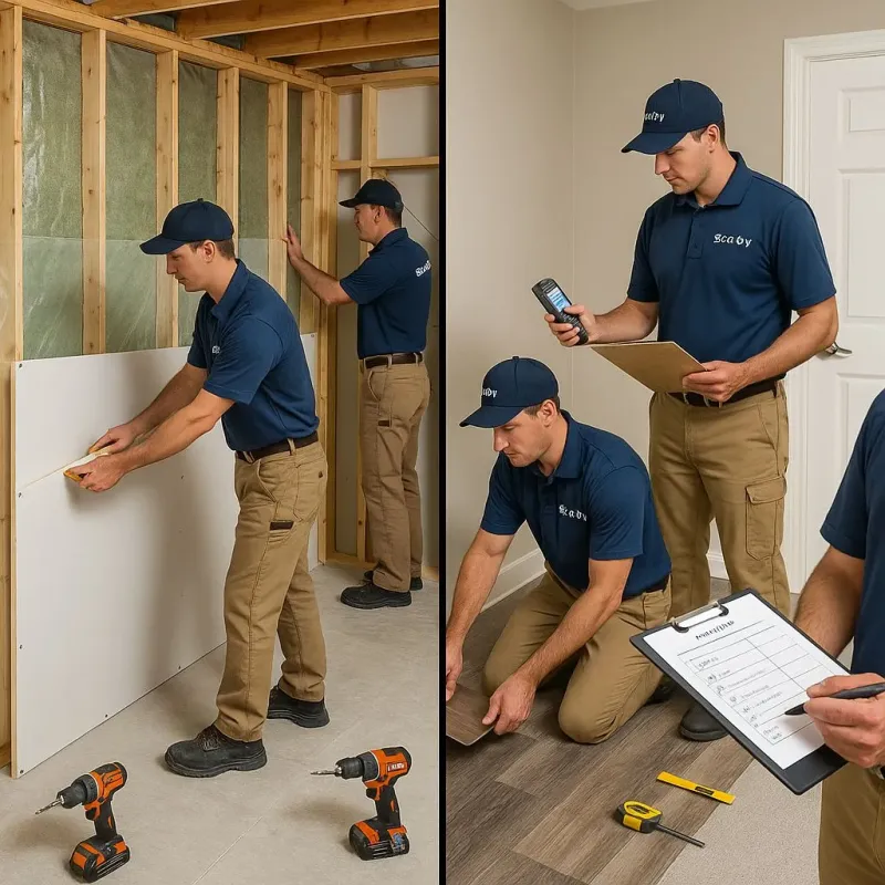 Repairs and Reconstruction process in Corbin, KY